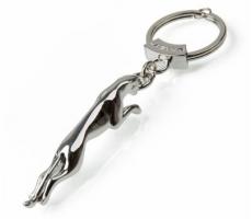 Брелок Jaguar Leaper Keyring, Rhodium Silver, 2018